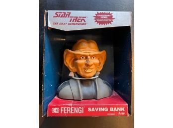 Ferenghi Star Trek The Next Generation Savings Bank 1994 Collector's Series