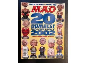 MAD Magazine Near Mint Condition 20 Dumbest In 2002 Jan 2003