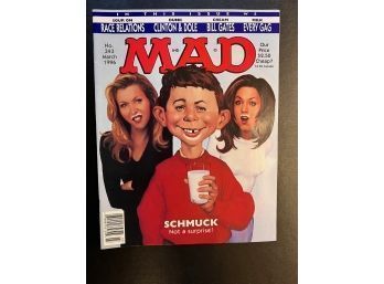 MAD Magazine Near Mint Condition Mar 1996 No 343