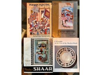 Persian Paintings, Pincus Shaarir, Calligraphy In The Arts Of The Muslim World And Persian Miniatures