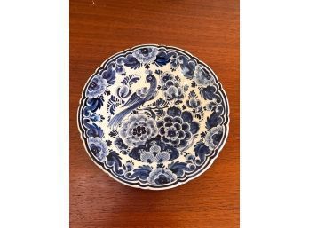 Blue Delft Made In Holland Shallow Bowl
