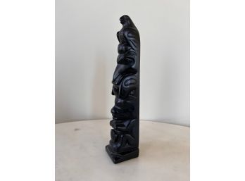 Maori Carved Sculpture Approx 12' Tall