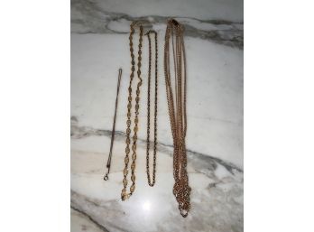 Lot Of Vintage Chains