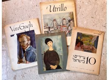 Multi Group Of Fine Art Folios Including Utrillo, Van Gogh, And Modigliani