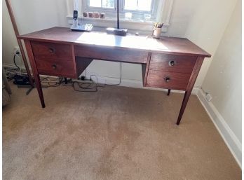 Mid Century Solid Wood Desk  58' Length X 24'width X 28 1/2' Height