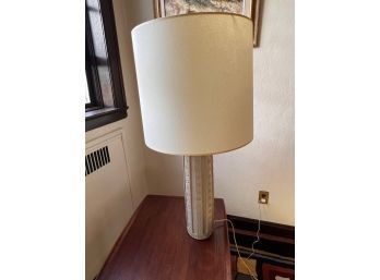 FANTASTIC !  MCM Table Lamp With Double Shade