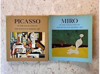 Picasso And Miro MOMA Books
