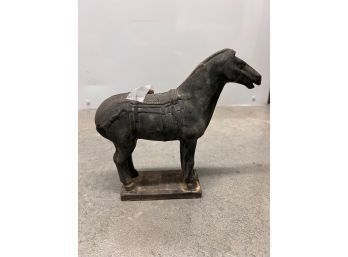 Antique Carved Horse As Is