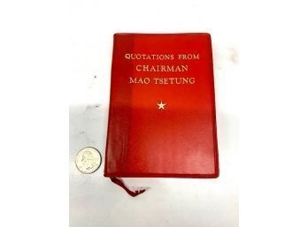 Quotations From Chairman Mao Tsetung 1974 Edition MINT