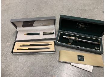 Cross And Colibri Pens New In Original Boxes