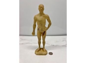 Vintage Asian Acupuncture Figure Approx 10'