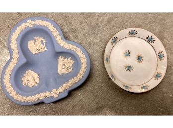 Wedgewood Ashtray And MCM  Porcelaine Made In China Dish