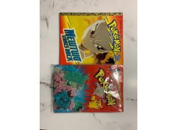 Pokemon Book And Card Set