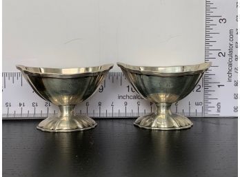 2 Small Sterling Silver Bowls
