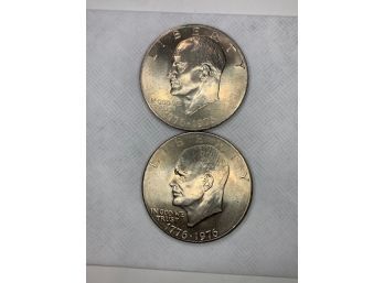 2 Eisenhower Bicentennial Coins. #47