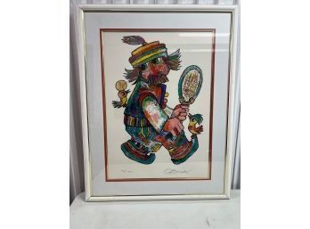 Limited Edition Obican Tennis Signed And Numbered
