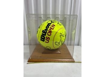Wilson Oversize Signed Tennis Ball ~SERENA! ~  Agassi, Laver, McEnroe,  Venus, Seles, Graf, Connors!!