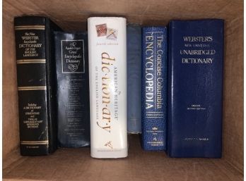Box Of 6 Dictionaries