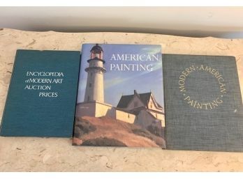 American Painting, Modern American Painting,  Encyclopedia Of Modern Art Auction Prices