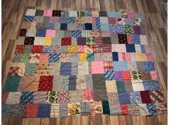 Patch Work Quilt Topper
