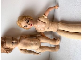 2 Antique Doll Forms/bodies