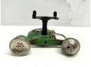 Antique Green Telephone 1910-1920 As Is
