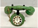Antique Green Telephone 1910-1920 As Is