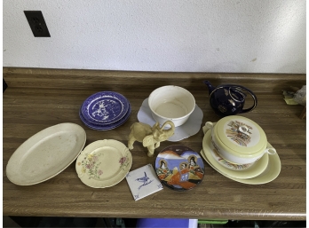 MISC VINTAGE CHINA AND IRONSTONE