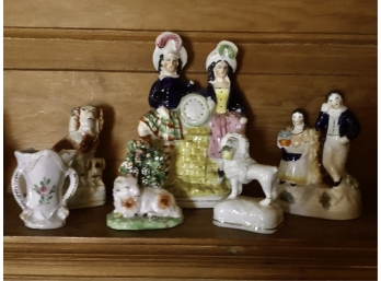 (6) PCS EARLY STAFFORDSHIRE
