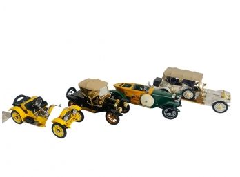 (4) FRANKLIN MINT DIE CASTS OF EARLY MODEL CARS