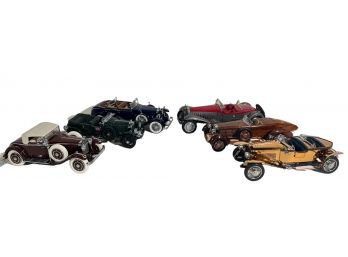 (6) FRANKLIN MINT DIE CAST 1920's MODEL CARS