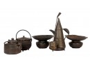 CAST IRON POT & MIDDLE EASTERN WARES