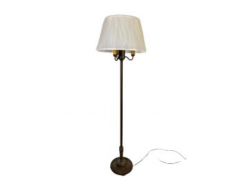 BRASS (4) LIGHT FLOOR LAMP