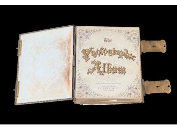 1860s CDV ALBUM of FAMILY PORTRAITS