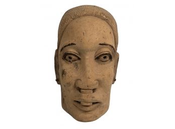AFRICAN CARVED WOODEN MASK