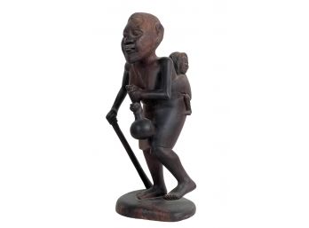 AFRICAN CARVED FIGURINE