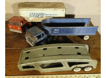 (3) STRUCTO METAL TOY VEHICLES