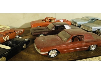 (9) MISC 1960'S PLASTIC TOY CARS