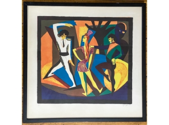 ARTIST SIGNED & NUMBERED PRINT 'THE DANCERS'