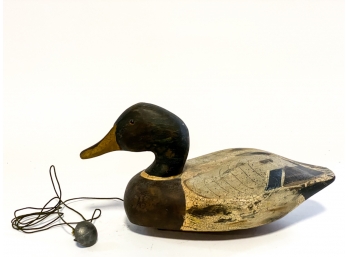 LACLA CROIX DUCKS UNLIMITED CARVED & PAINTED DECOY