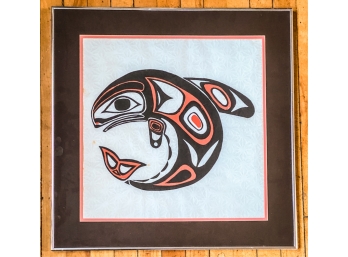 PACIFIC NORTHWEST INDIAN ORCA SCREEN PRINT