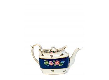19th c HAND PAINTED COPELAND SPODE TEAPOT