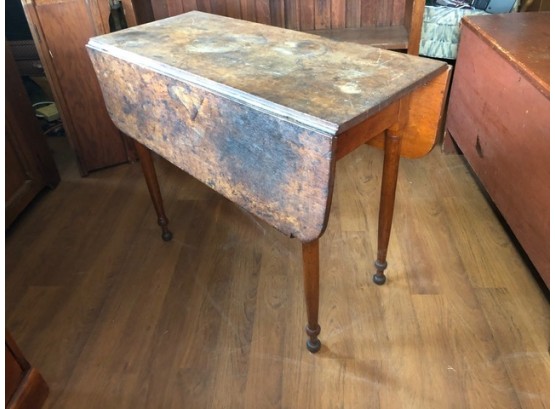 COUNTRY SHERATON CHERRY DROP-LEAF TABLE
