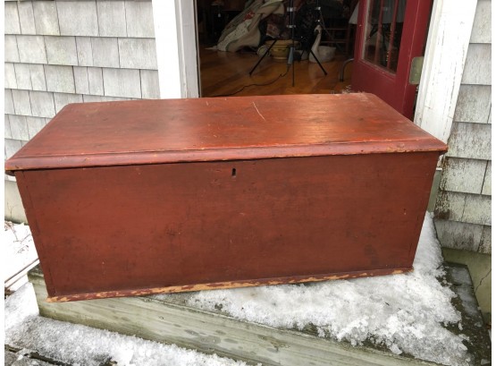 OLD RED PINE BLANKET BOX