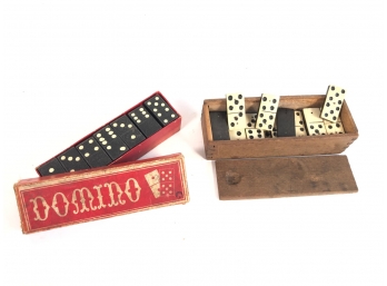 ANTIQUE AND VINTAGE DOMINOES