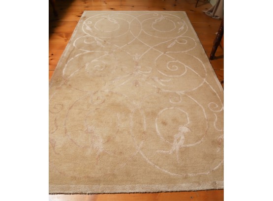 CONTEMPORARY AREA RUG with 100 % WOOL PILE