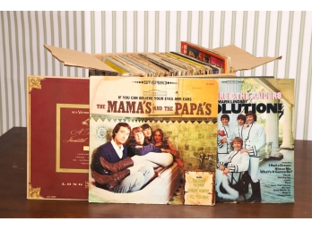 GROUPING OF LP RECORDS from the 60s and the 70s