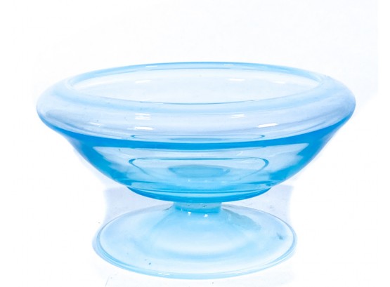 FRY GLASS FOOTED COMPOTE