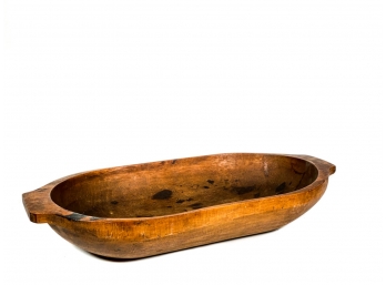 COLONIAL TREENWARE TRENCHER