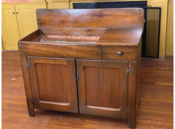 MODERN ANTIQUE STYLE BENCH MADE DRY SINK